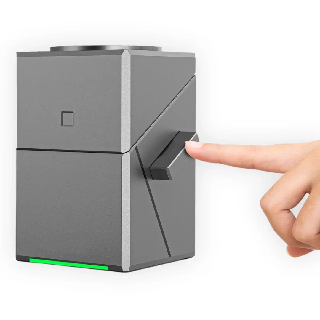 3-in-1 Wireless Charging Cube – 15W Fast Magnetic Charger with Auto-Rotation for iPhone, Apple Watch & AirPods