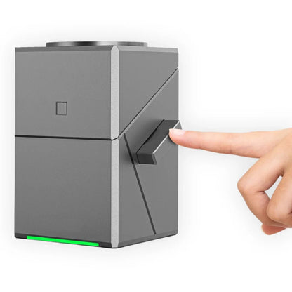 3-in-1 Wireless Charging Cube – 15W Fast Magnetic Charger with Auto-Rotation for iPhone, Apple Watch & AirPods