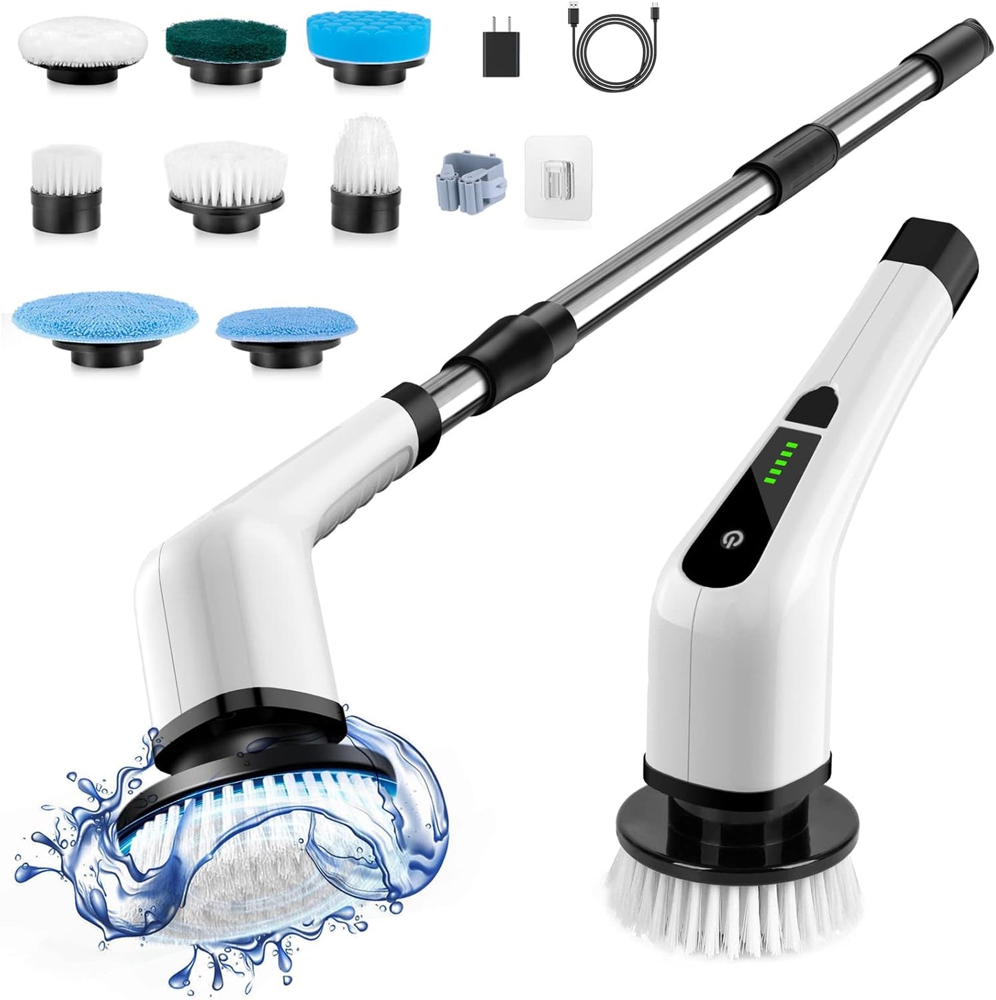 Cordless Electric Spin Scrubber
