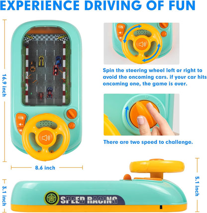 Interactive Musical Steering Wheel Toy for Kids – Driving & Racing Learning Game (Ages 3+)