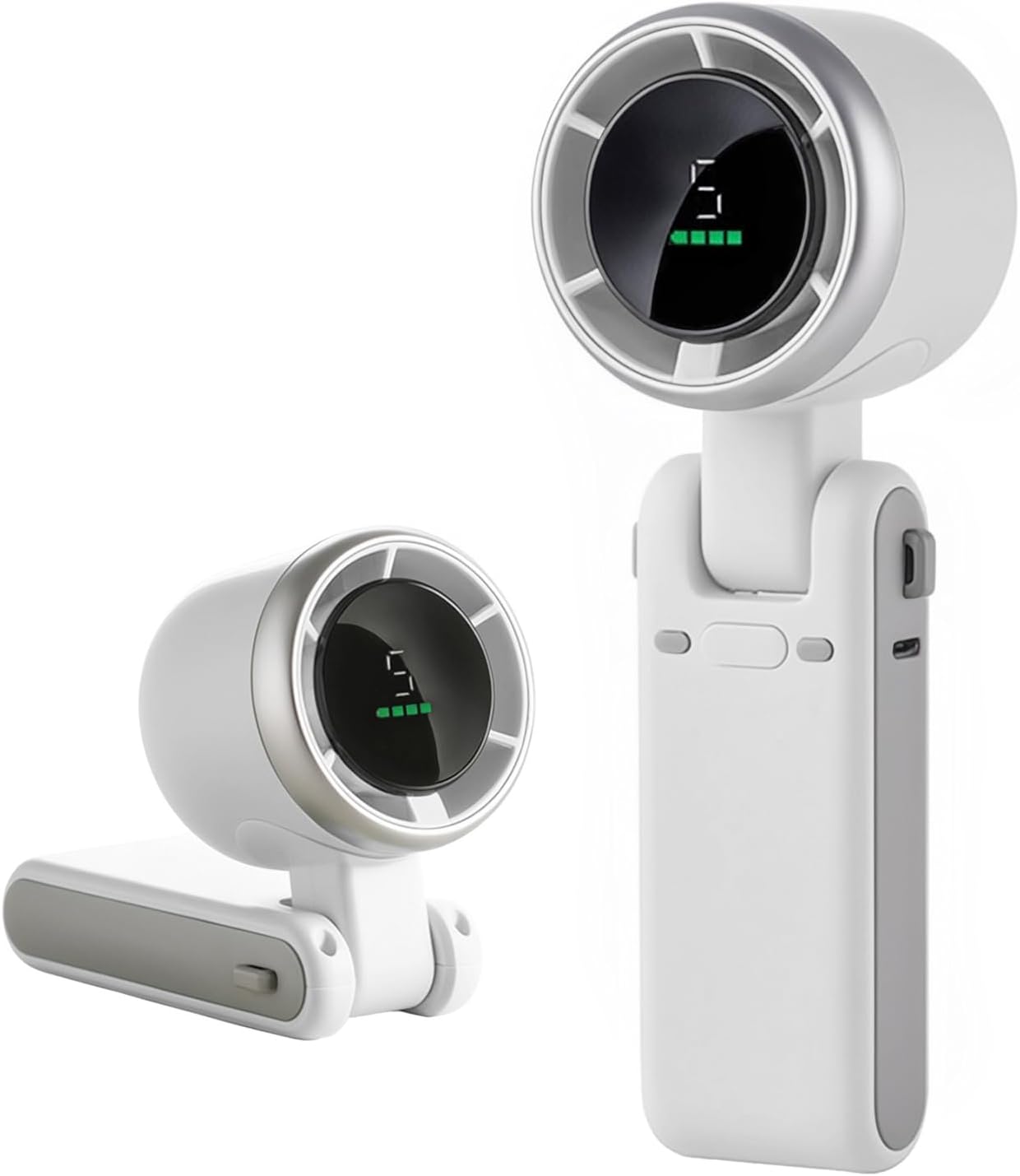 Portable Handheld Fan Mini Turbo Fan 5 Speed Strong Wind Personal