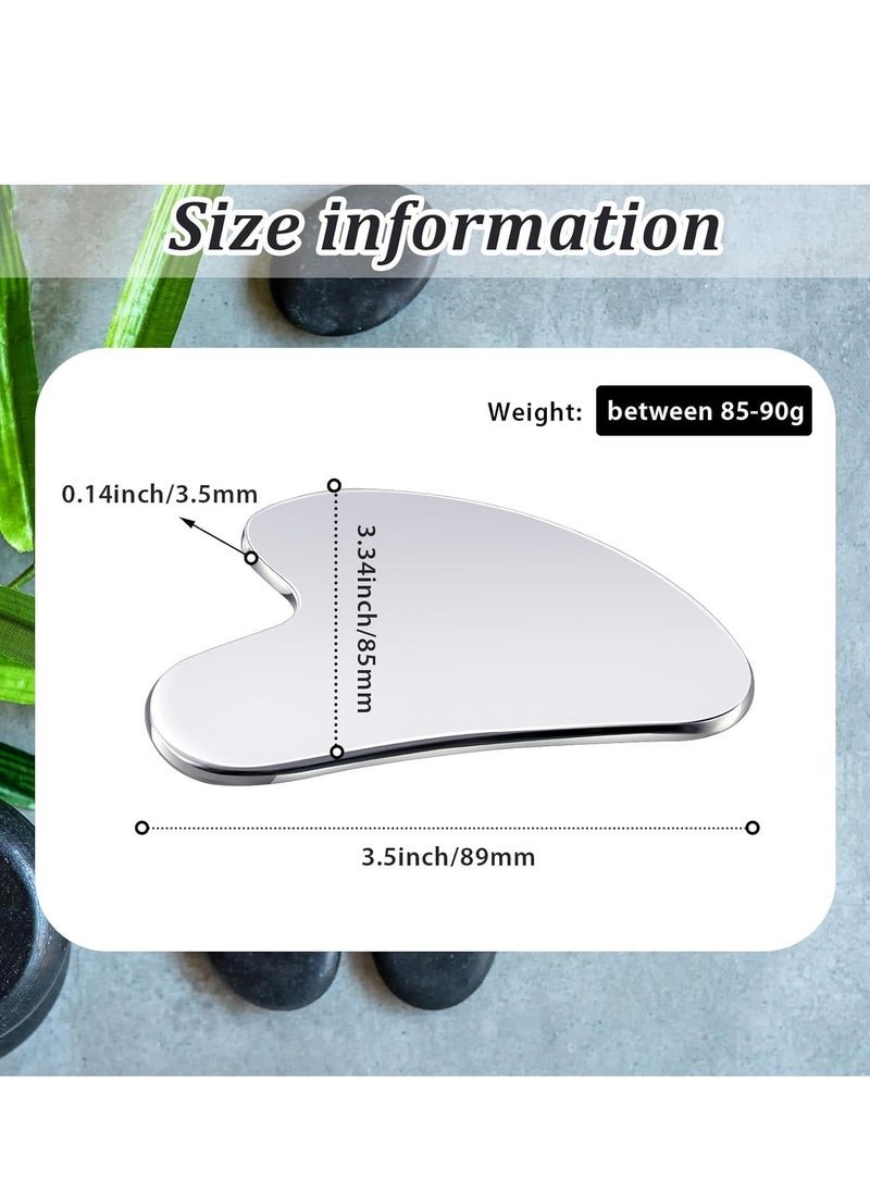 Stainless Steel Gua Sha Facial Tools