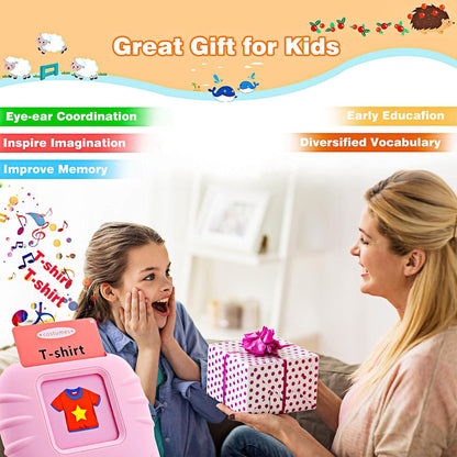 Talking Flash Cards Learning Toys for Toddlers 1-6 Year Old