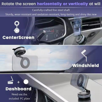 Vacuum Suction Magnetic phone mount