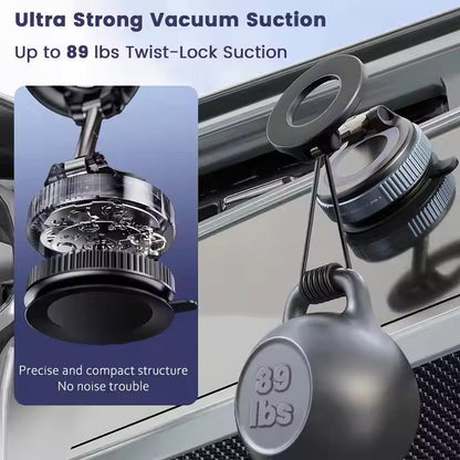 Vacuum Suction Magnetic phone mount