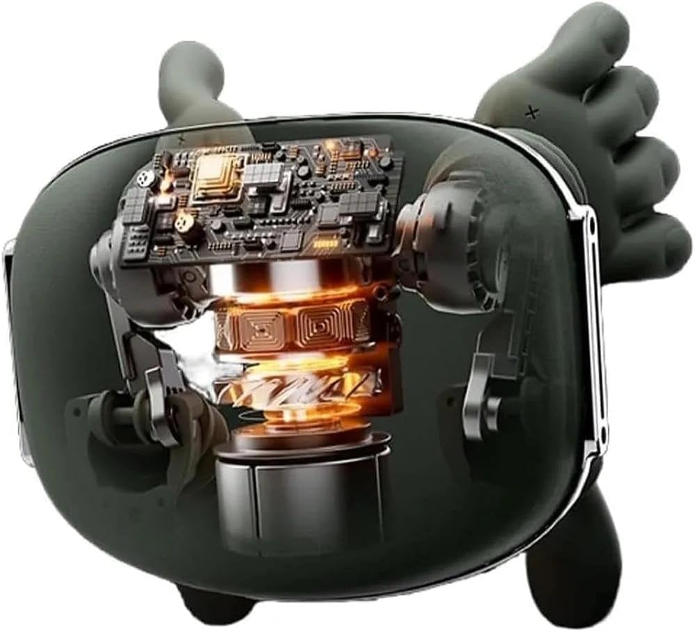 Wireless Shiatsu Neck & Shoulder Massager with Heat – Deep Tissue Pain Relief (Green)